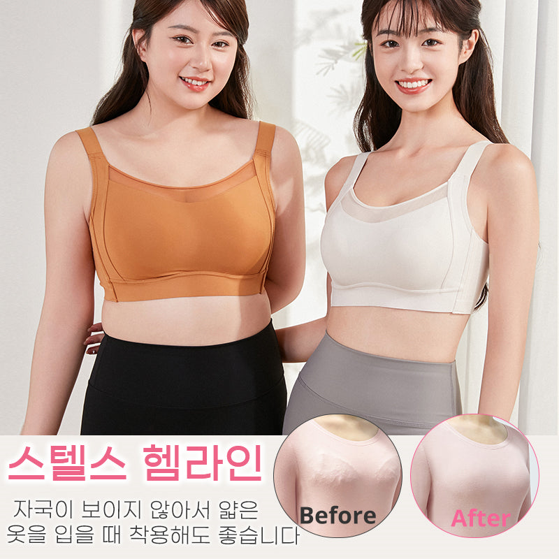 처진가슴브라 자국이 보이지 않아서 얇은옷을 입을 때 착용해도 좋습니다 VEIMIA