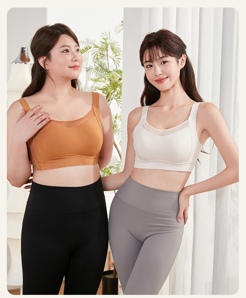 처진가슴브라 모델 착용샷 VEIMIA