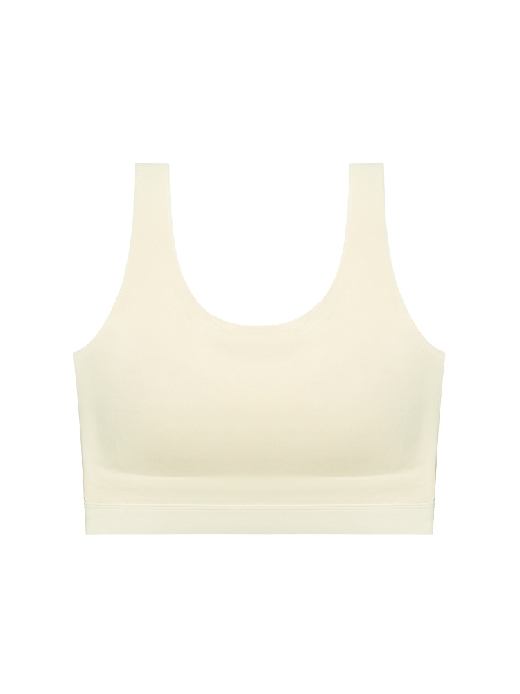 슬림핏 심리스 나시형 브라탑 아이보리 VEIMIA 베이미아