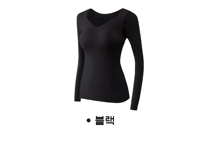 겨울 보온 내복 블랙 VEIMIA 베이미아