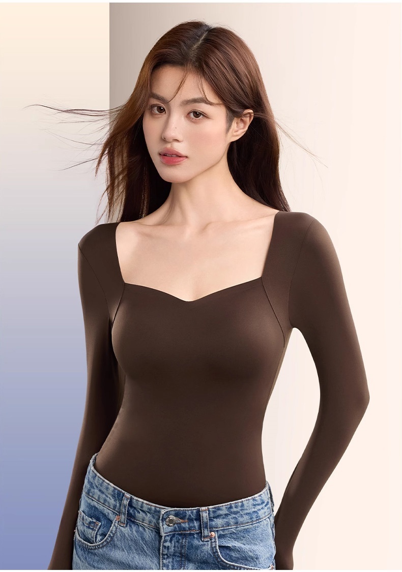 겨울 보온 내복 브라운 이미지 VEIMIA 베이미아