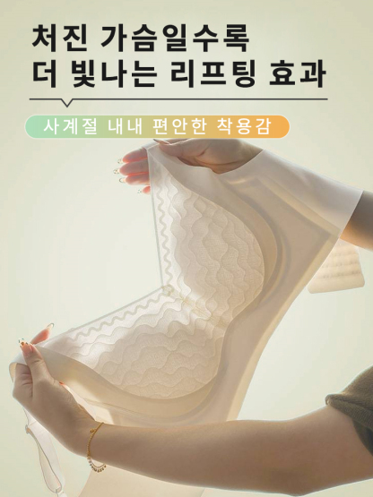 레이스 처짐 방지 플커버 브라 처짐 가슴일 수록 더 빛나는 리프팅 효과 VEIMIA