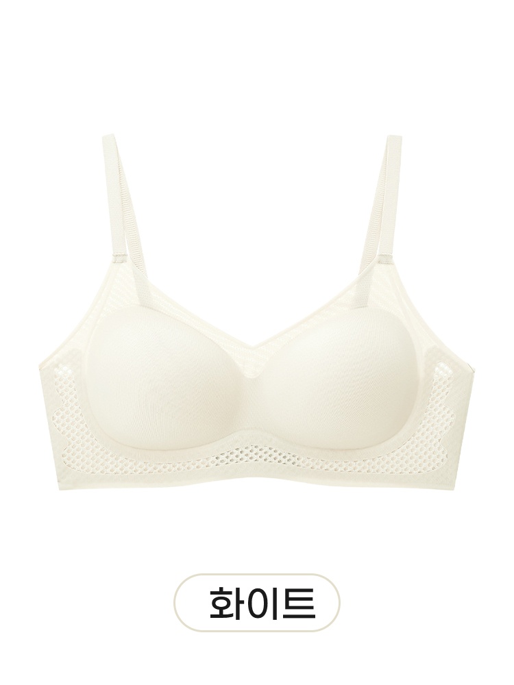 VEIMIA 노와이어 쿨링 심리스 브라丨처짐 걱정 없이 편안하게 받쳐주는 핏 온종일 보송보송한 착용감 여름철 데일리 필수템