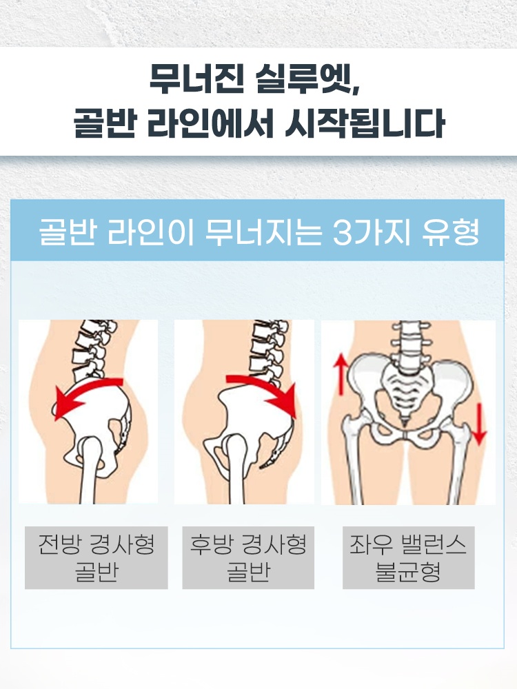 쿨링 골반 서포트 거들 무너진 실루엣,골반 라인에서 시작됩니다 VEIMIA 베이미아