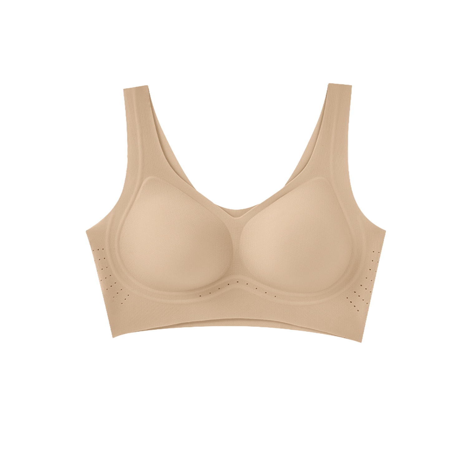【초특가 2장₩69,900】VEIMIA 산뜻한 쿨링 심리스 브라탑丨부드러운 서포트 처짐 방지 어깨 부담 덜어주는 넓은 어깨끈 여름 데일리 브라 추천