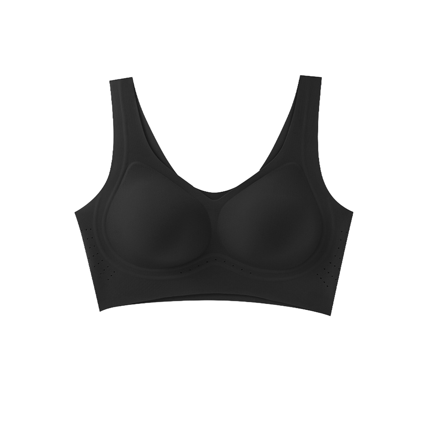 【초특가 2장₩69,900】VEIMIA 산뜻한 쿨링 심리스 브라탑丨부드러운 서포트 처짐 방지 어깨 부담 덜어주는 넓은 어깨끈 여름 데일리 브라 추천