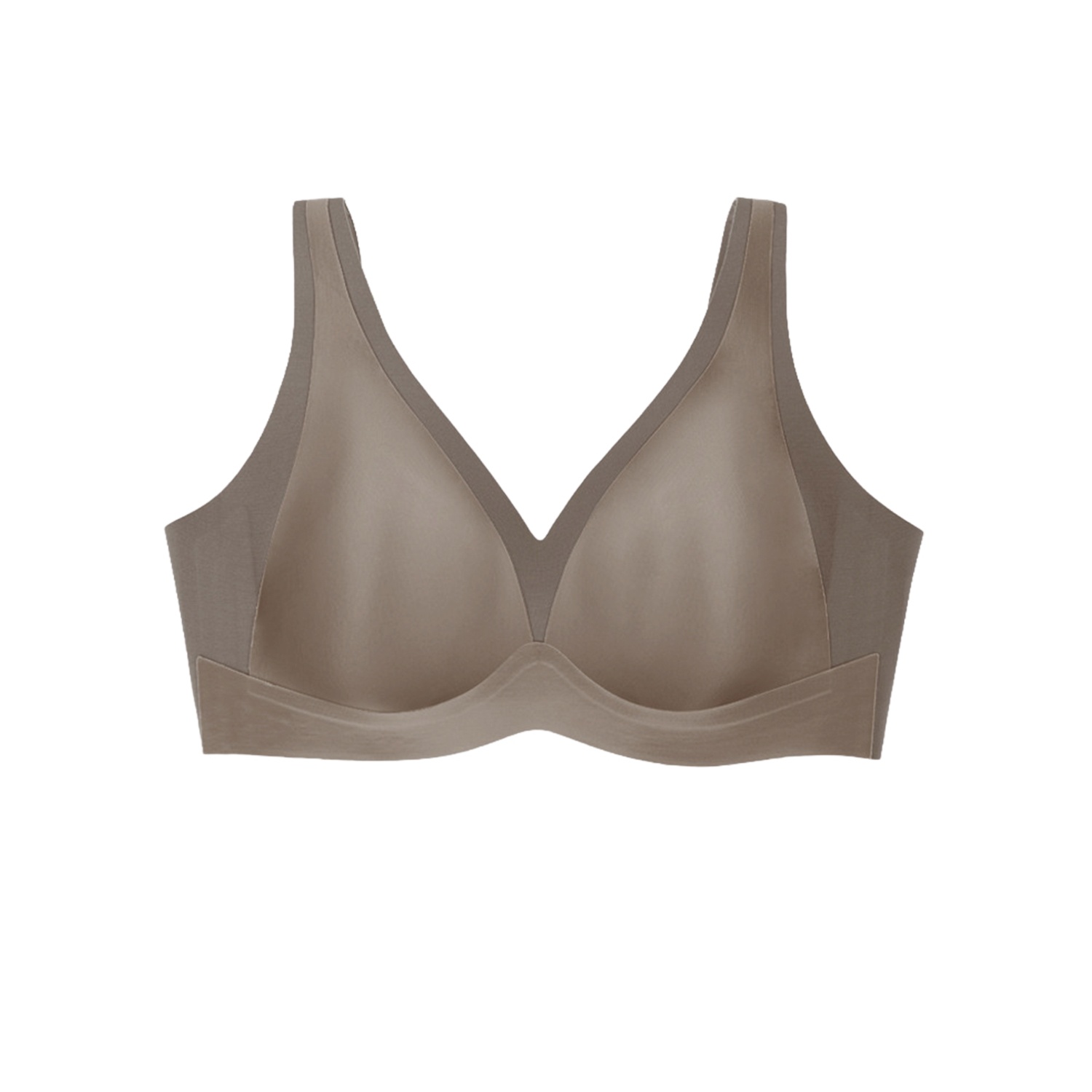 【초특가 2장₩79,900】VEIMIA 딥V 미니마이저 브라丨티 안 나는 심리스핏 통기성 좋은 메쉬 원단 끈적임 없이 편안한 데일리 오피스 브라