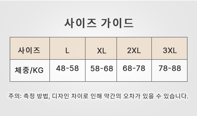 앞단추 브라 사이즈 가이드 VEIMIA