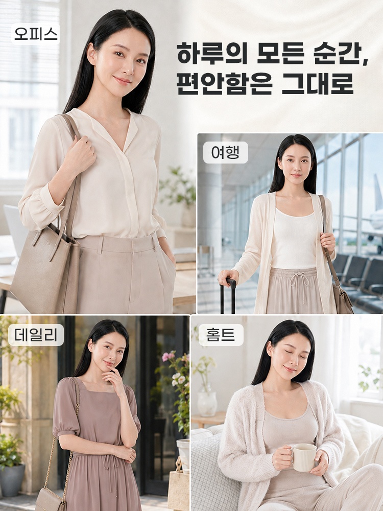 무압박 모달 미니마이저 브라 하루의 모든 순간 편안함은 그대로 VEIMIA 베이미아  