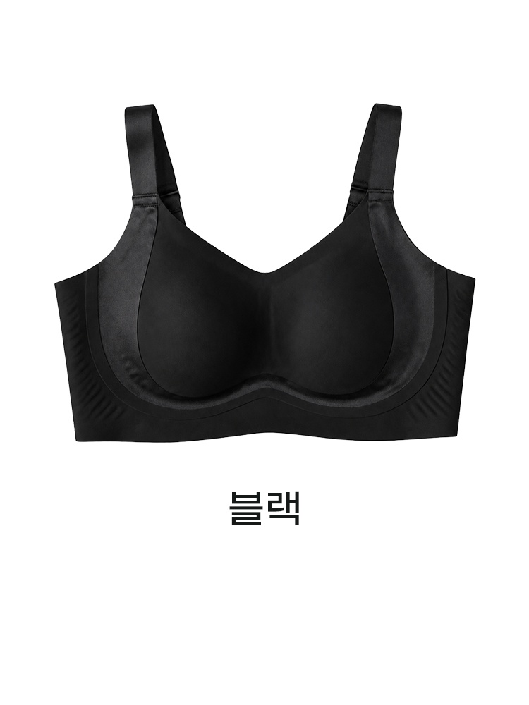 무압박 모달 미니마이저 브라 블랙 VEIMIA 베이미아