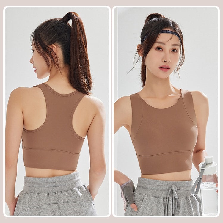 【초특가 2장₩89,900】VEIMIA 하이서포트 스포츠 브라丨속건 흡습 흔들림 억제 와이드 밑단 안정적인 서포트 Y자형 백 러닝·피트니스 추천