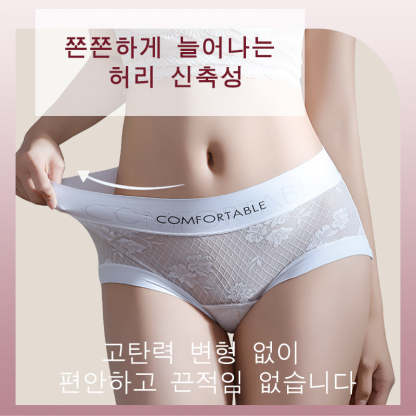 레이스팬티 고탄력 변형없는 팬티 VEIMIA