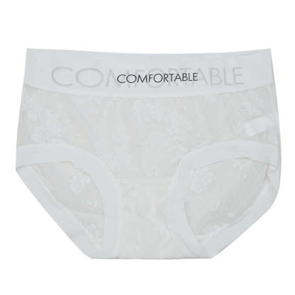 망사팬티 청순한 화이트 레이스 팬티 VEIMIA