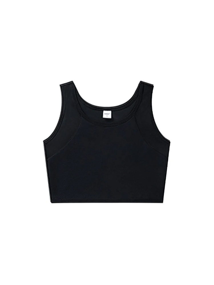 큰 가슴 작아 보이는 스포츠 브라 블랙 VEIMIA