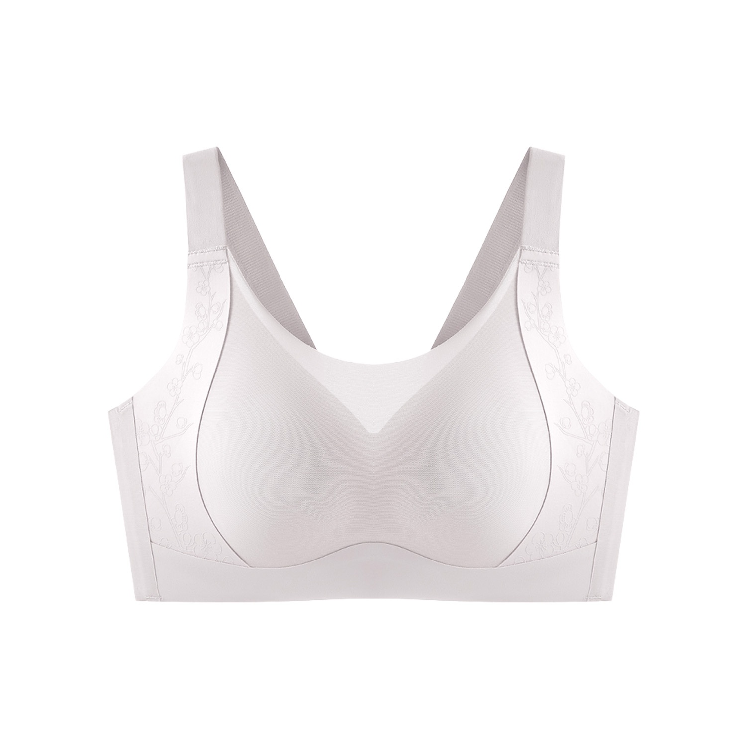 【초특가 2장 ₩79,900】VEIMIA 하이사이드 미니마이저 브라丨옆살까지 탄탄하게 잡아주는 핏 메쉬 네크라인 처짐 걱정 없는 풀커버 브라