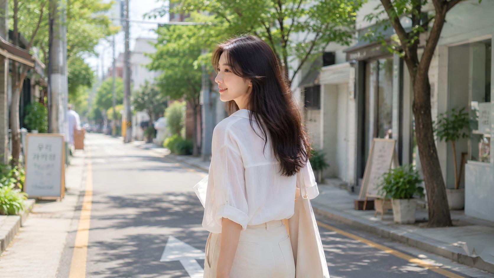 여름철 가볍고 편안한 노패드 브라를 찾는 여성