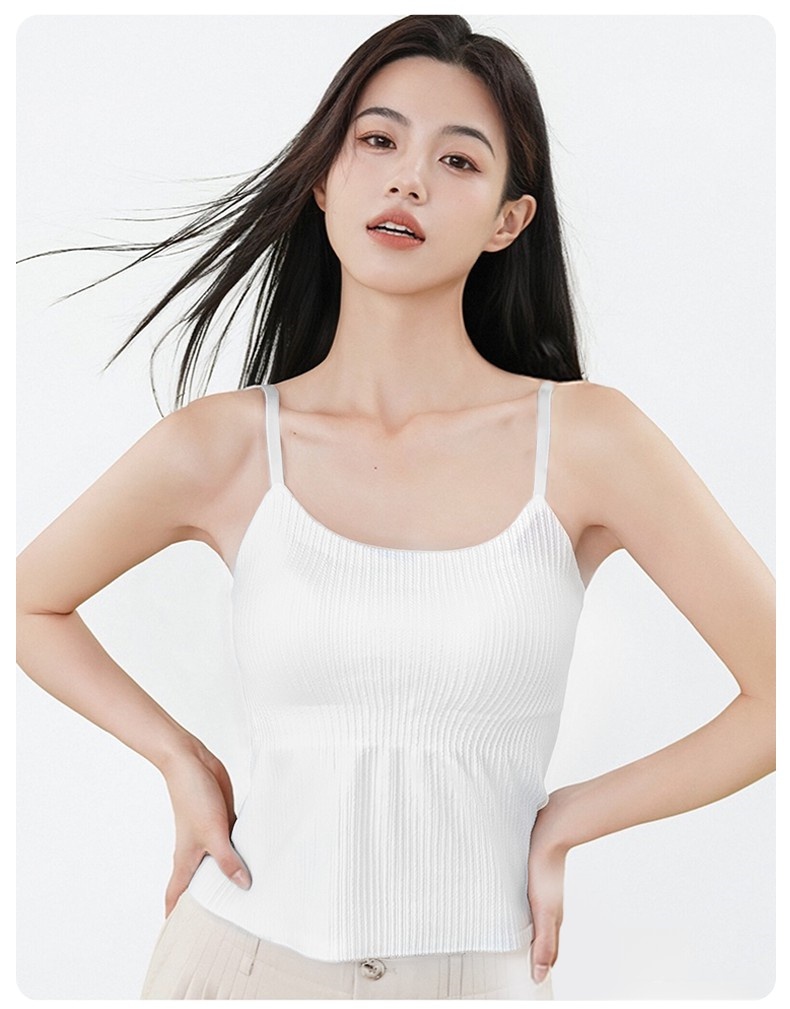 여름나시 흰나시 모델착용샷 VEIMIA