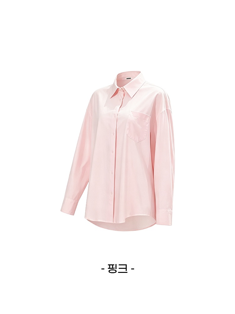자외선 차단 셔츠 핑크 VEIMIA 베이미아