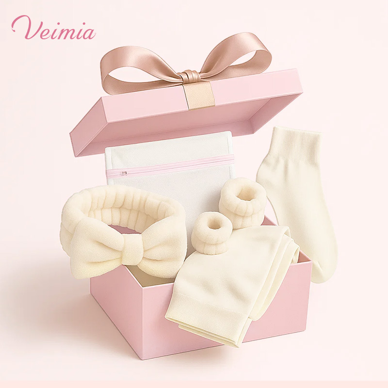 한정 선물 세트 3종 세안 세트+면양말+속옷 세탁망VEIMIA 