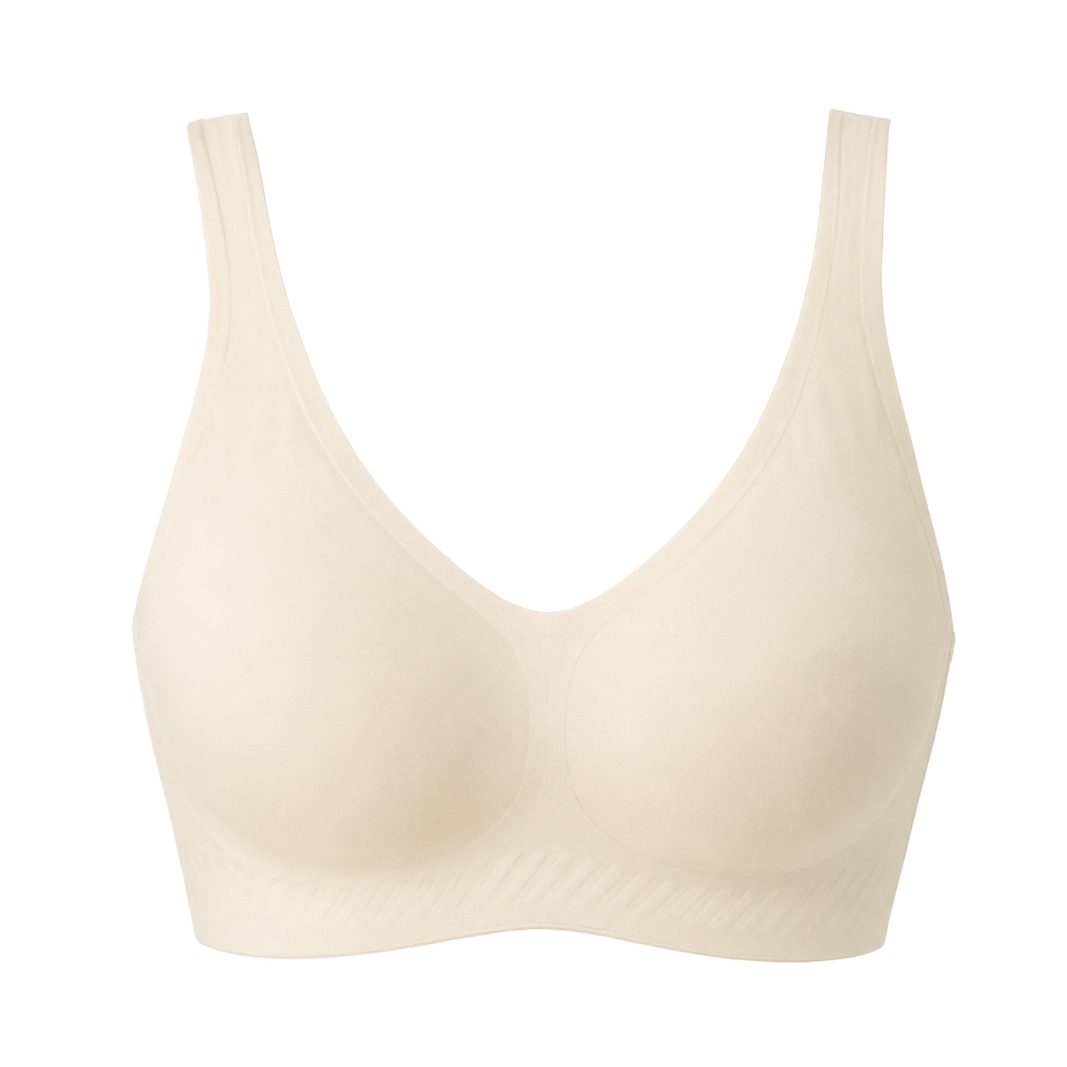 【초특가 2장₩89,900】VEIMIA 노와이어 쿨링 심리스 브라丨티 안 나는 심리스 핏 땀 차지 않는 여름 데일리 브라 백리스룩 추천