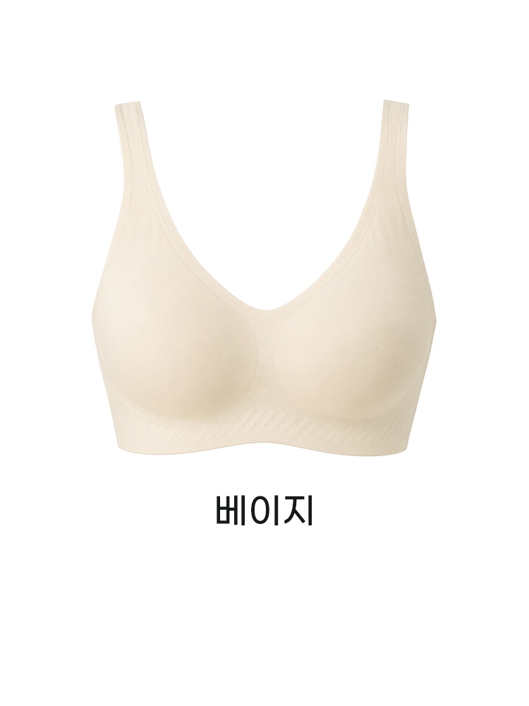 VEIMIA 노와이어 쿨링 심리스 브라丨티 안 나는 심리스 핏 땀 차지 않는 여름 데일리 브라 백리스룩 추천