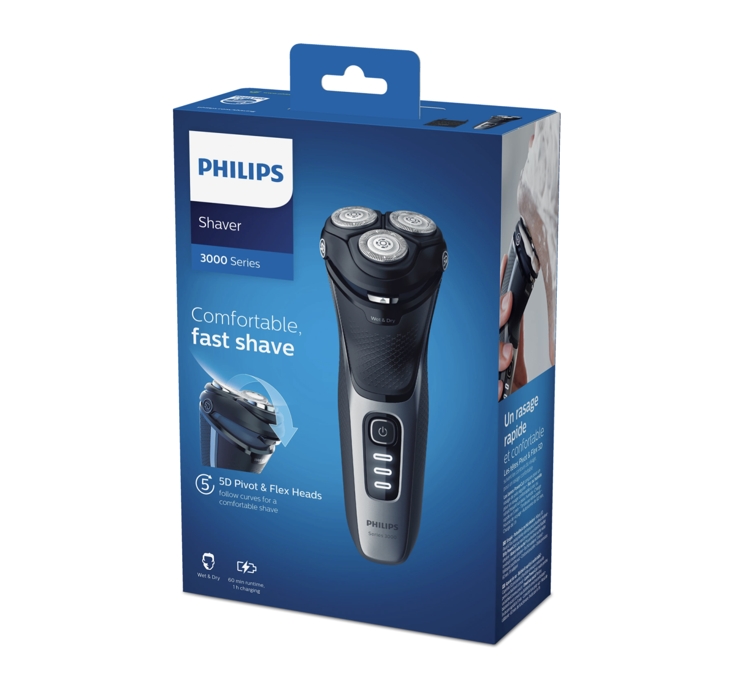 Philips 飛利浦Shaver series 3000乾濕兩用電鬚刨