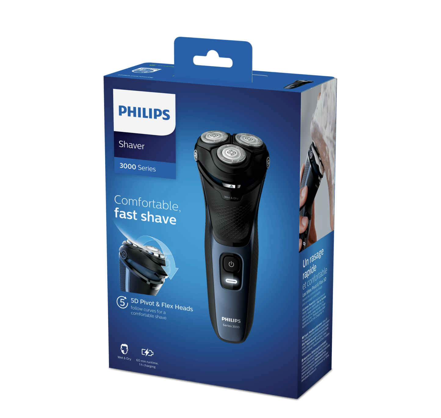 Philips 飛利浦Shaver series 3000乾濕兩用電鬚刨