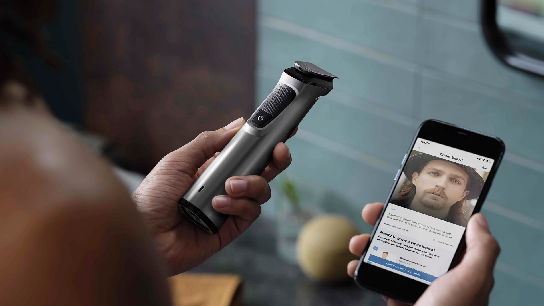 Philips 飛利浦Multigroom series 7000 (14 合 1，適用於臉部、頭髮和身體)