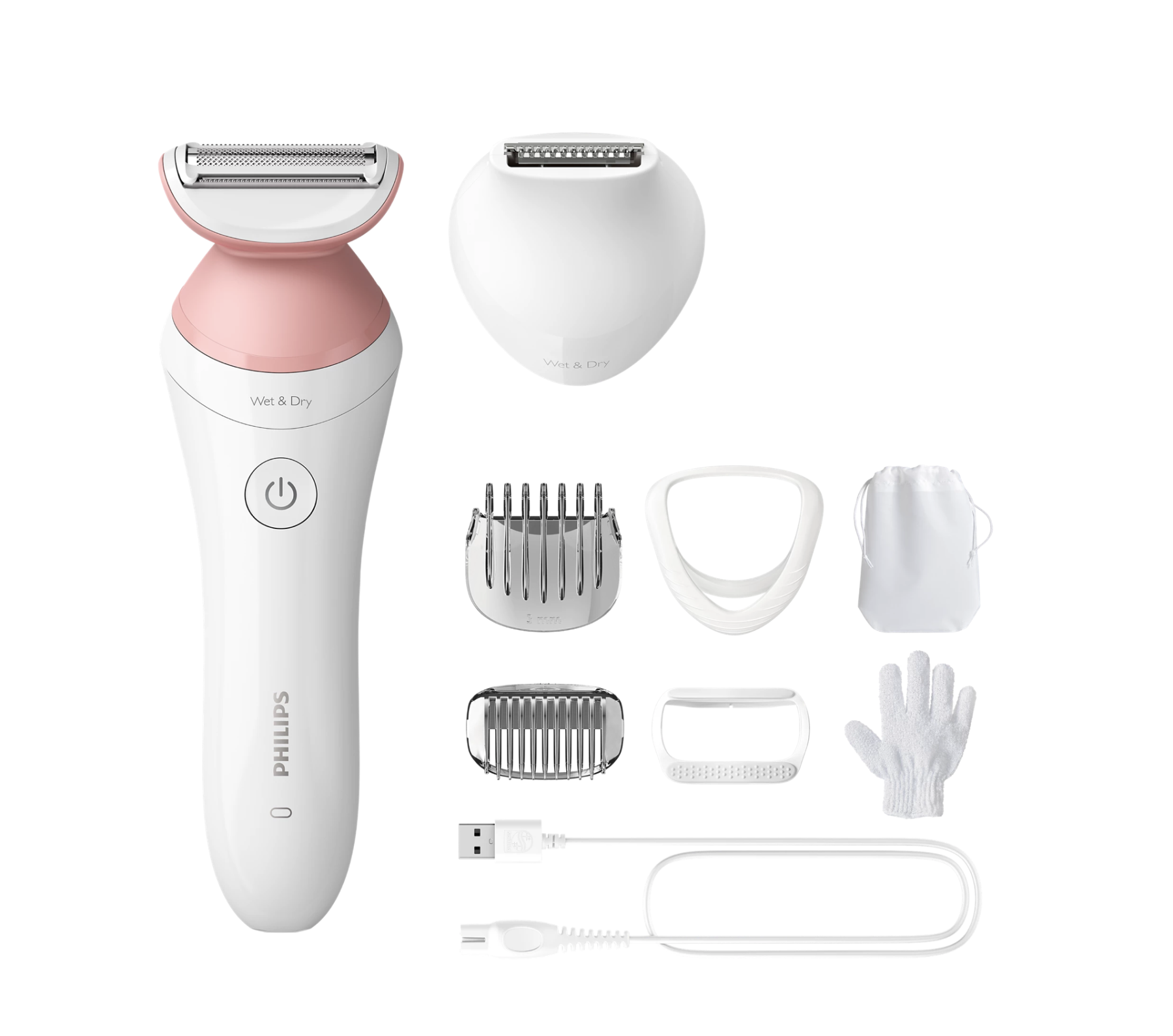 Philips 飛利浦Lady Shaver Series 60005合1乾濕兩用無線剃毛器