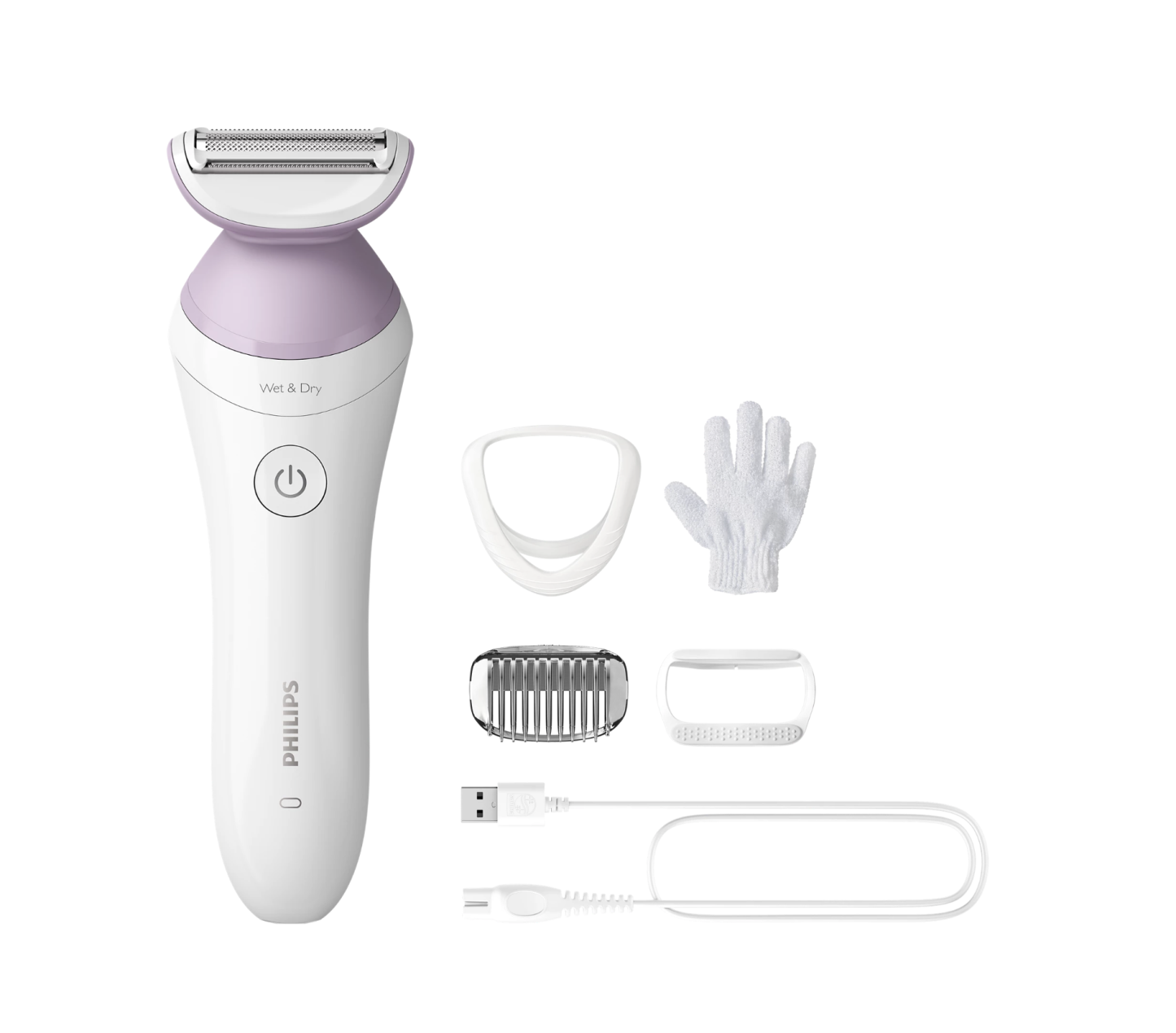 Philips 飛利浦Lady Shaver Series 6000乾濕兩用無線剃毛器