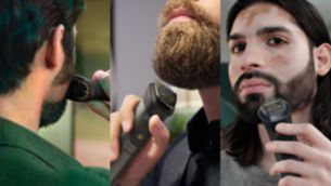 獲得均勻修剪及利落髮邊的效果