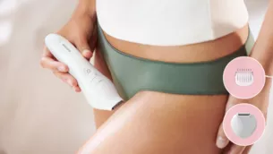 以毛髮修剪梳刀頭修剪並塑造您喜愛的比堅尼線