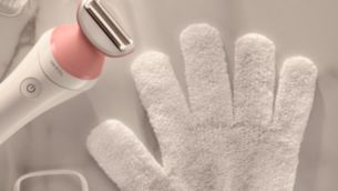 磨砂手套可防止毛髮倒生