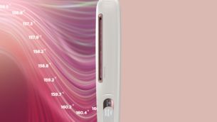 調節直髮效能，防止秀髮過熱