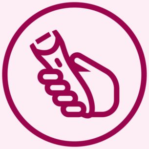 簡易的人體工學設計手柄