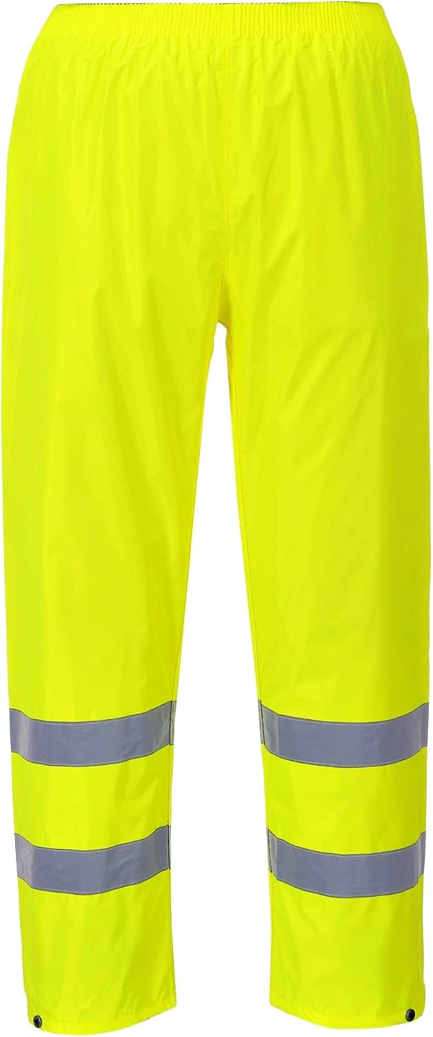 Hi Vis Rain Trousers Yellow