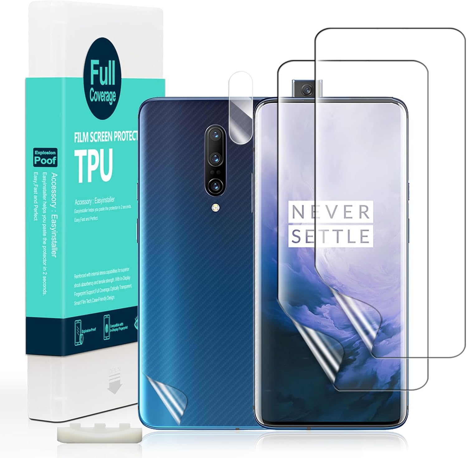 Clear TPU Film Screen Protector For OnePlus 7T Pro/OnePlus 7 Pro