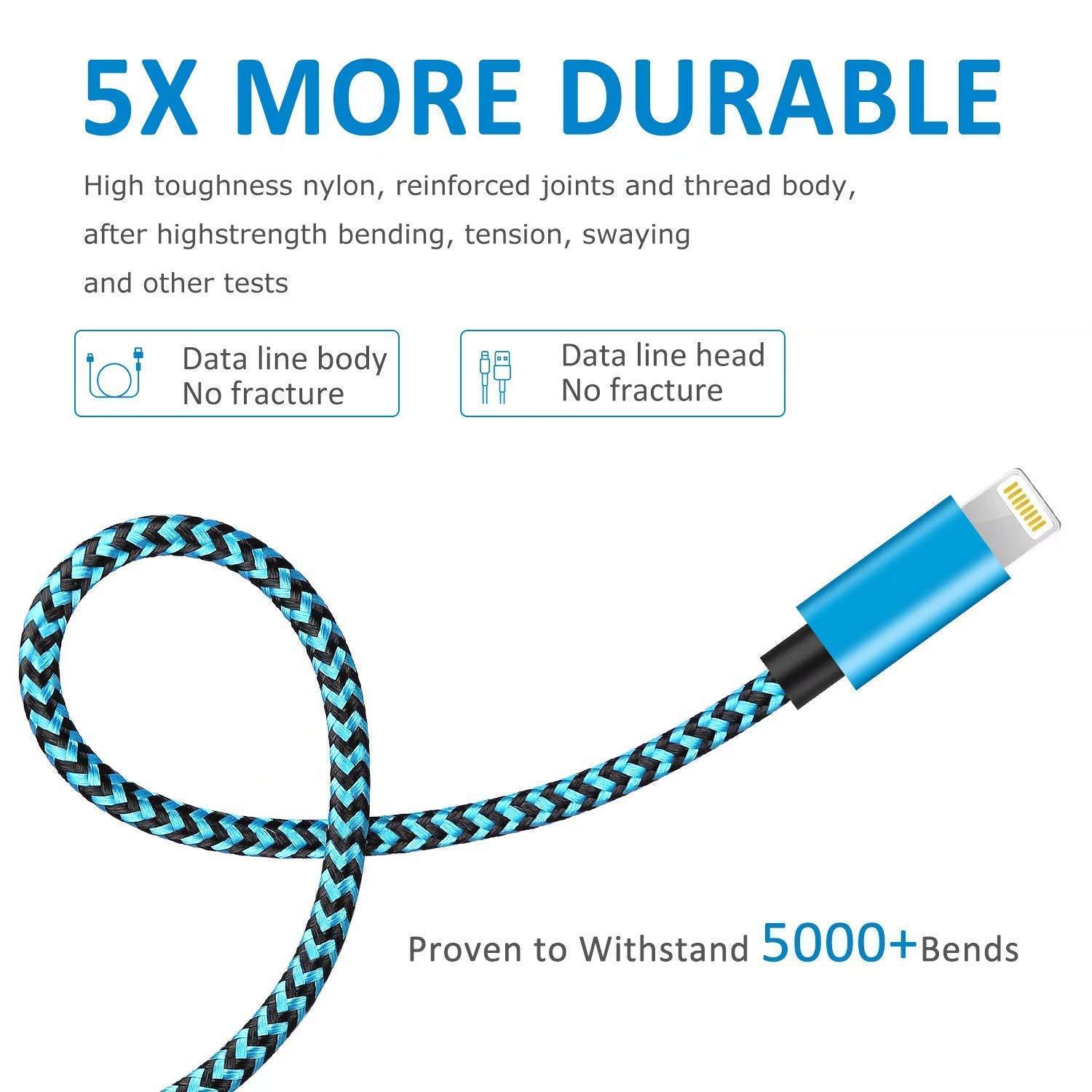 MFi Certified Charger 6Pack