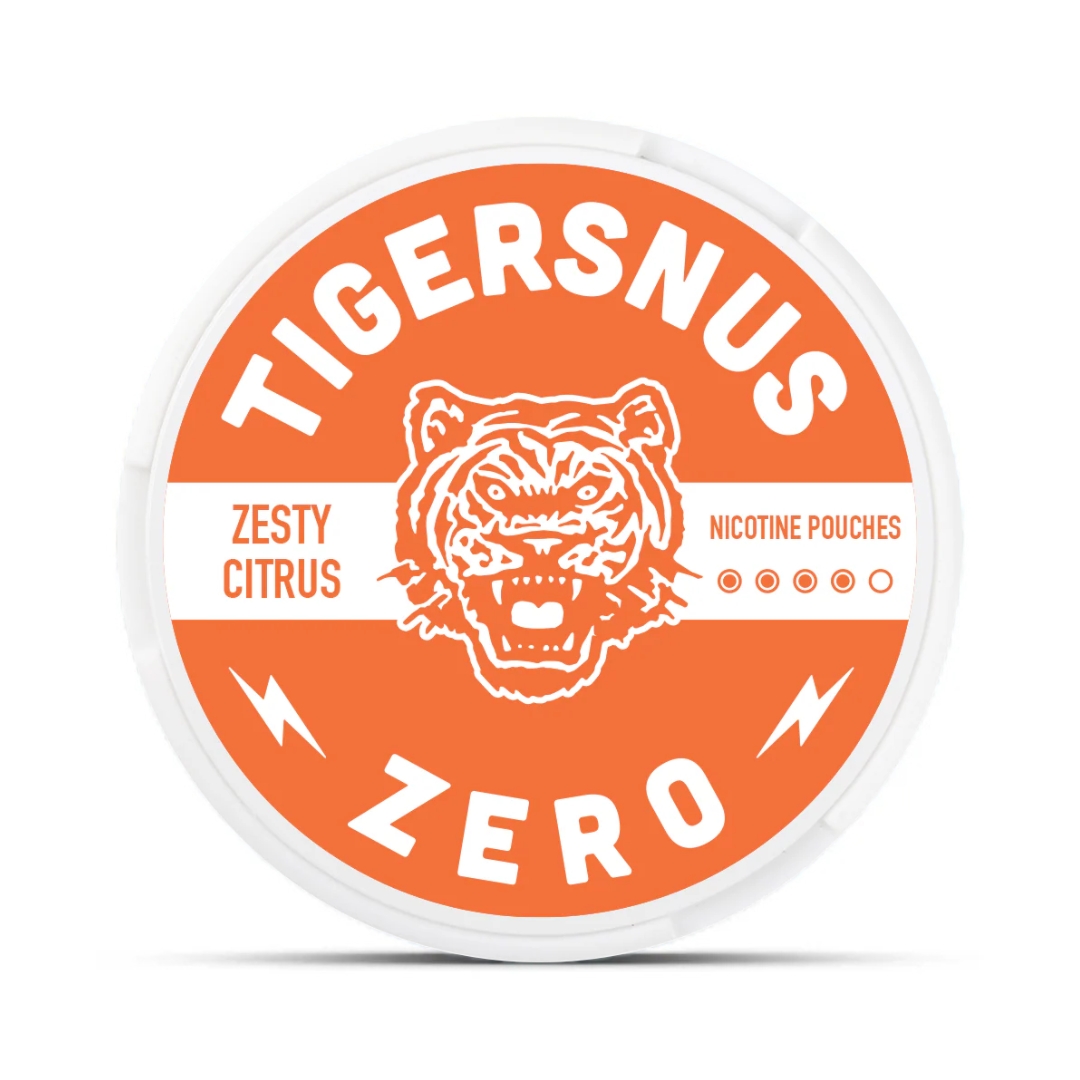 TIGERSNUS ZERO ZESTY CITRUS