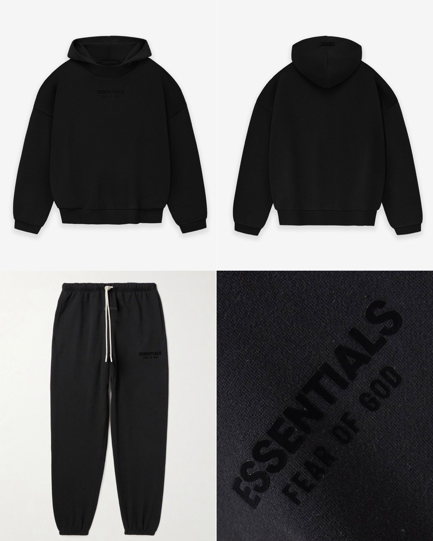 エッセンシャルズ 23FW セットアップ パーカー & スウェットパンツ フード付き HOODIE & SWEATPANTS メンズ レディ –  KOR FASHION