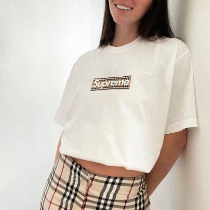 シュプリーム Tシャツ 半袖 22SS Box Logo Tee ボックスロゴ バーバリーチェック メンズ レディース カジュアル – KOR  FASHION