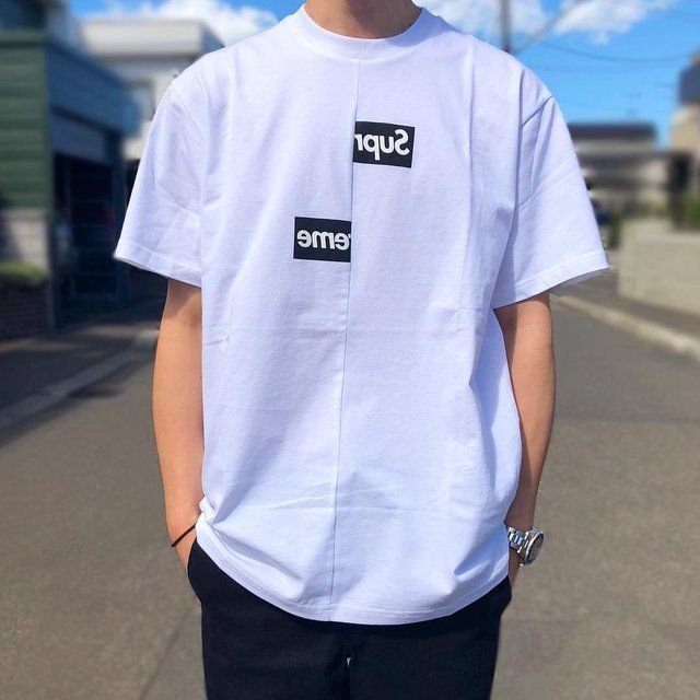 シュプリーム Tシャツ 18FW コムデギャルソン Split Box Logo Tee ボックスロゴ 半袖 カジュアル ユニセックス – KOR  FASHION