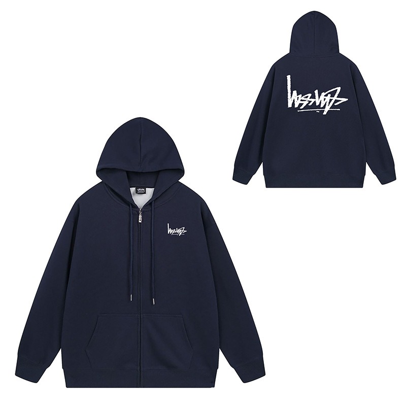 ステューシー] FLIPPED ZIP HOODIE プルパーカー ジップアップ スウエットパーカー フーディー メンズ レディース カジ – KOR  FASHION