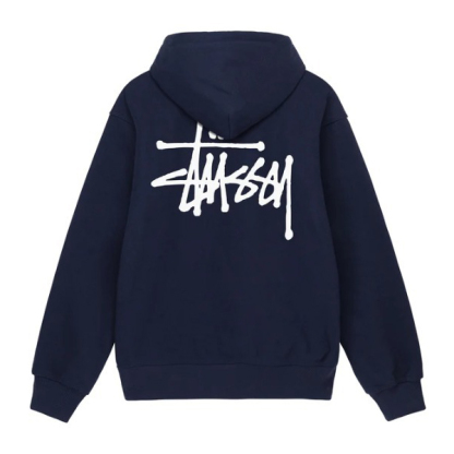 ステューシー] プルパーカー BASIC ZIP HOODIE ジップアップパーカー スウエットパーカー ロゴ メンズ レディース カジュ – KOR  FASHION