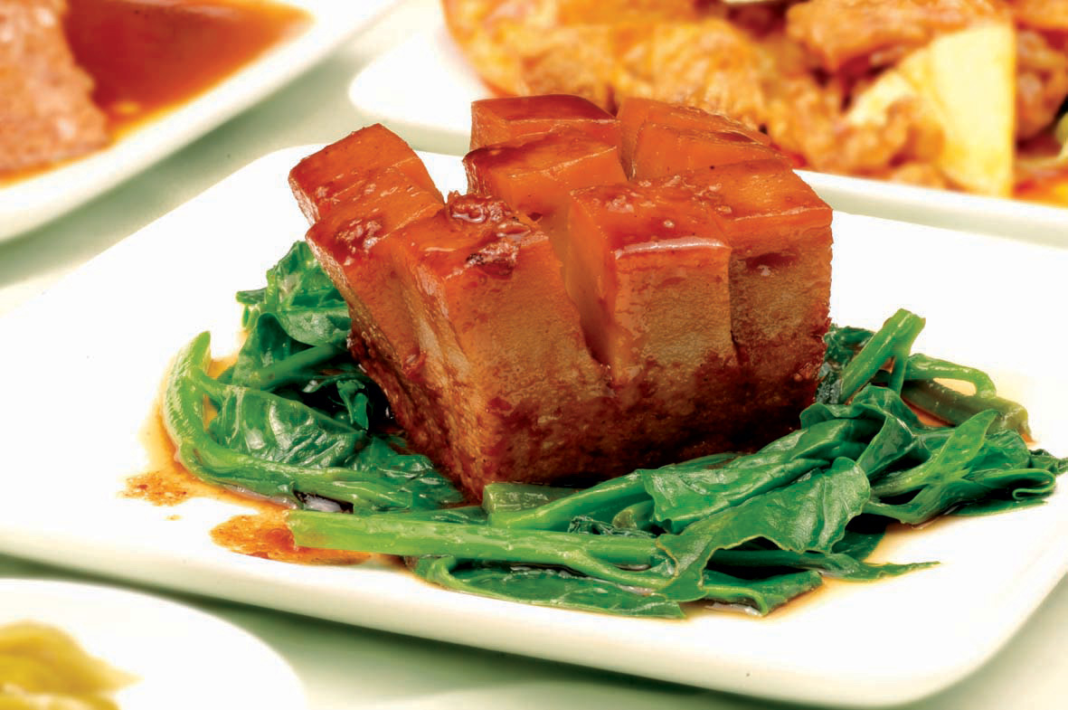 Delicious Tricolor with Sauce [Plant Based Dong Po Meat] 东坡肉
