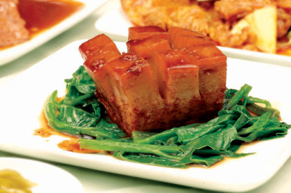 Delicious Tricolor with Sauce [Plant Based Dong Po Meat] 东坡肉