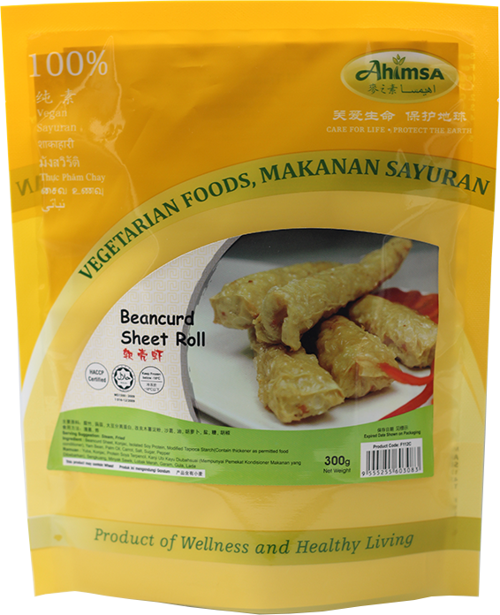 Beancurd Sheet Roll [Plant Based Soft Shell Shrimp] 软壳虾