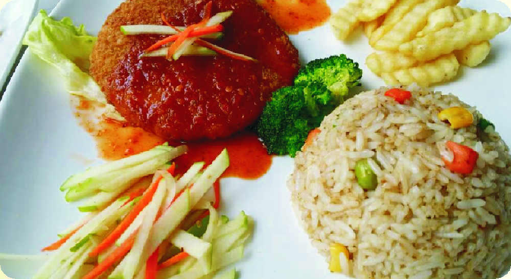 Atlantic Burger [Plant Based Fish Patty] 鱼柳汉堡肉