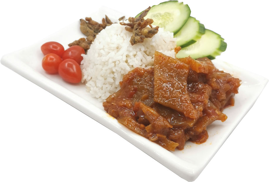 Atlantic Sambal [Plant Based Sambal Cuttlefish] 叁芭鱿鱼