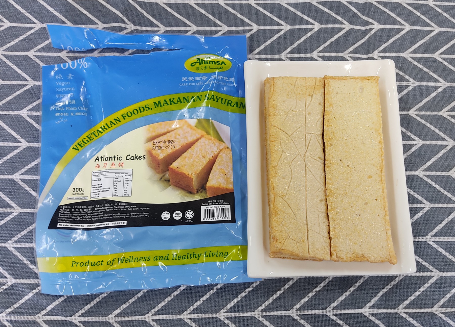  Atlantic Cakes [Plant Based Fish Cakes]